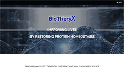 Desktop Screenshot of biotheryx.com